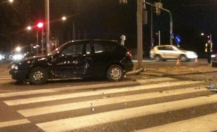 Wypadek pod komendą policji w Radomiu. Ranne dwie kobiety! (zdjęcia) 