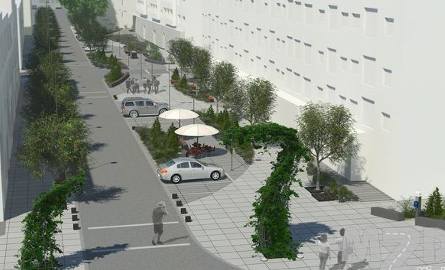 Ponad pięć milionów będzie kosztowała przebudowa kilkusetmetrowego fragmentu ulicy w centrum Kielc