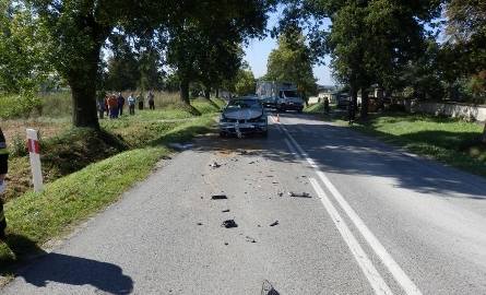 Wypadek z pijanym kierowcą w Iwaniskach 