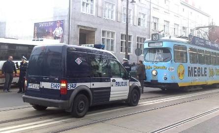 Niegroźna kolizja w centrum Gorzowa zatrzymała osiem tramwajów. Uwaga: ruch odbywa się już normalnie