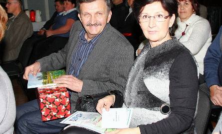 Wiesław i Hanna Szeflerowie zwycięzcy w kategorii działka siedliskowa