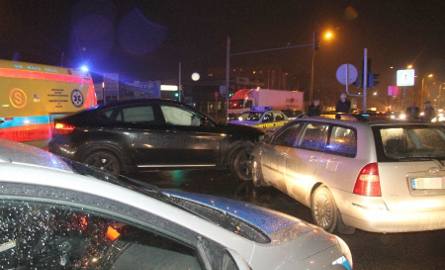 Wypadek w centrum Kielc. Ukrainka w szpitalu