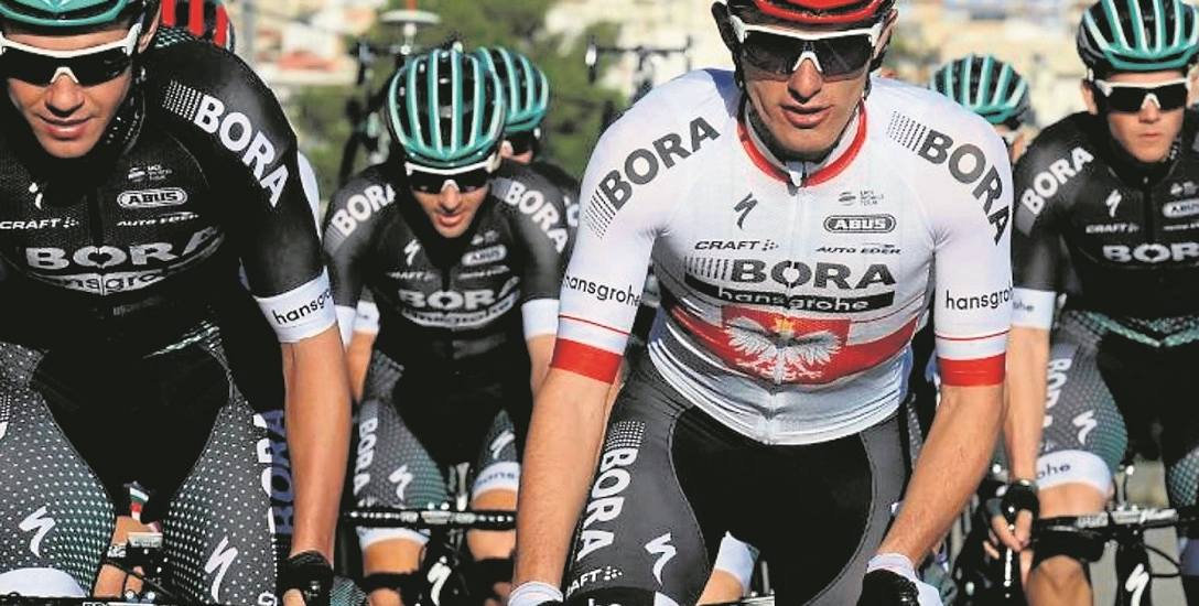 Rafał Majka jest liderem grupy Bora-hansgrohe. Kolarz z Zegartowic dwukrotnie był najlepszym „góralem” Tour de France, jest brązowym medalistą olimpijskim