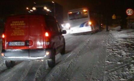 Wypadek autobusu PKS w Bydlinie