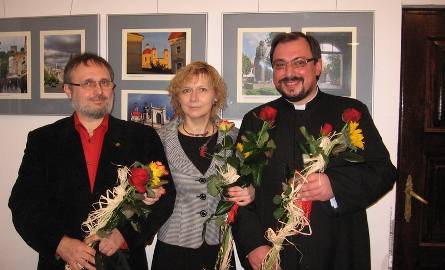 Otwrato też wystawę fotografii z Litwy autorstwa Ewy i Remigiusza Kutyłów oraz ksiedza Arkadiusza Bieńk