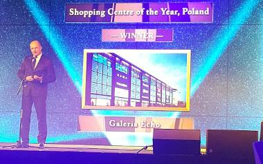 Nagrodę dla Galerii Echo, czyli po raz trzeci najlepszej, zdaniem najemców, galerii handlowej w Polsce  odebrał dyrektor zarządzający w Echo Investment