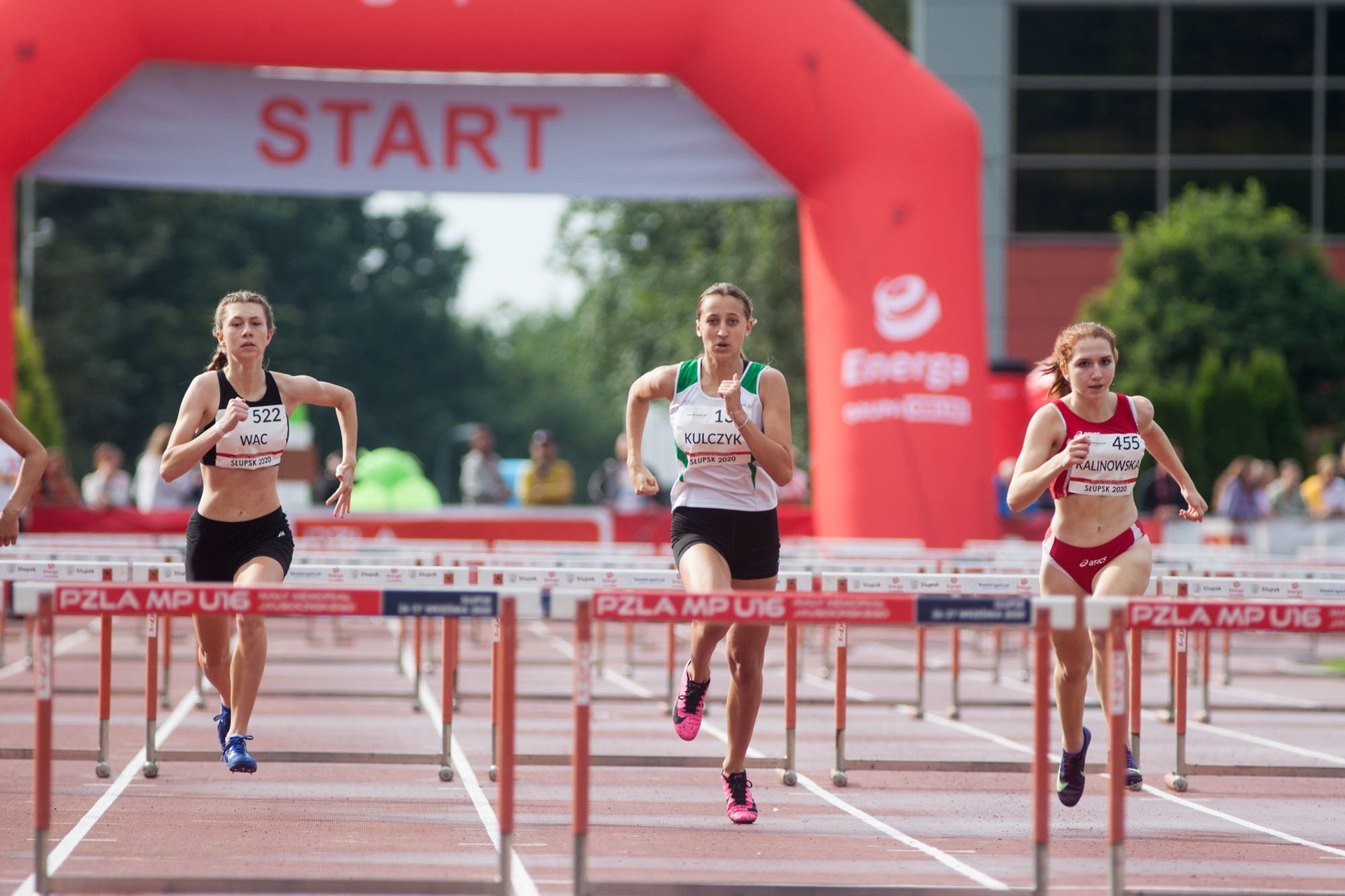 Mistrzostwa Polski U16 w Lekkiej Atletyce w Słupsku. MP U16 Dwóch