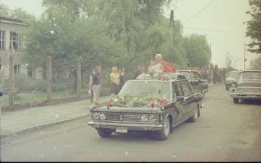Pobyt papieża Jana Pawła II w Kalwarii Zebrzydowskiej podczas pierwszej pielgrzymki do Polski.