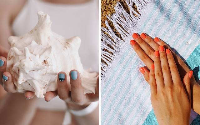 NAILS for summer: neon, pink, pastel, blue. Fashionable nail colors for