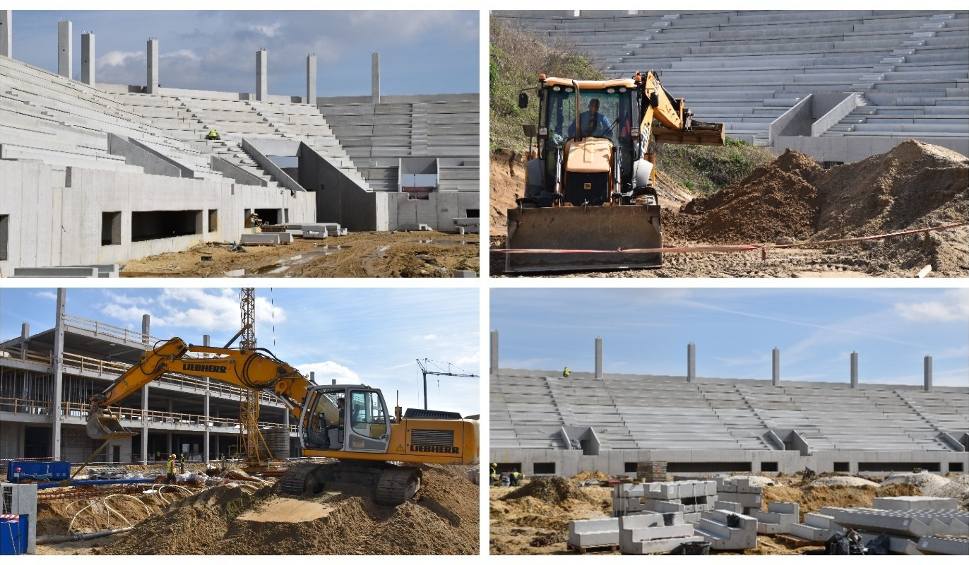 Film do artykułu: Weszliśmy na budowę nowego stadionu w Opolu. Ta inwestycja już teraz robi wrażenie! [VIDEO]