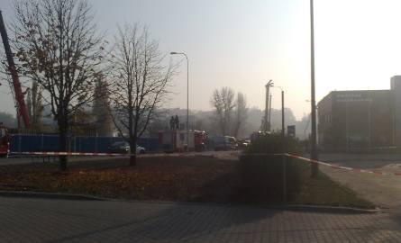 Bydgoszcz. Koparka uszkodziła linię gazową. Ewakuowano około 100 osób w okolicach dworca PKS
