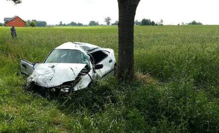 Do fatalnego wypadku doszło dziś rano w Michałkach niedaleko Brodnicy