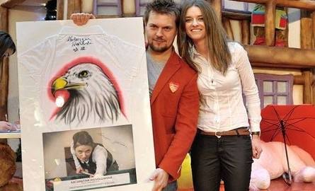 Katarzyna Wesołowska, mistrzyni Europy w bilardzie przekazała na licytację swoją koszulkę z autografem. Zebrane pieniądze przeznaczone będą na leczenie