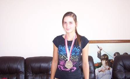 Joanna Glapińska w Poznaniu wywalczyła dwa medale