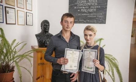 - Jest lepiej niż się spodziewaliśmy - mówili Andżelika Gołębiowska i Grzegorz Pierzchalski, absolwenci Zespołu Szkół Zawodowych.