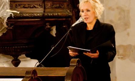 Maria Czarnecka – Cieślak podkreśliła  znakomitą grę Jana Pieta Knijffa przed jego koncertami w kościele ewangelickim i katedrze.