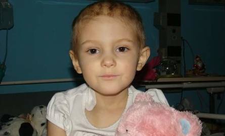 3-letnia Ola Kochanowska z Kluczborka choruje na ostrą białaczkę limfoblastyczną.