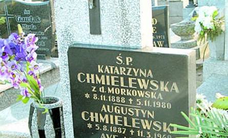 Katarzyna przeżyła swojego męża o 40 lat. Spoczywają na cmentarzu przy ul. Kossaka.