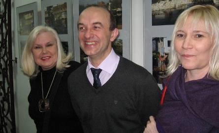 Bardzio chwaliły fotografie pana Dariusza koleżanki z RTF:  z lewej- Iwona Nabzdyk, z prawej Dorota Wólczyńska