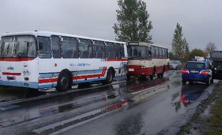 Karambol w Końskich z udziałem dwóch autobusów PKS. Są ranni