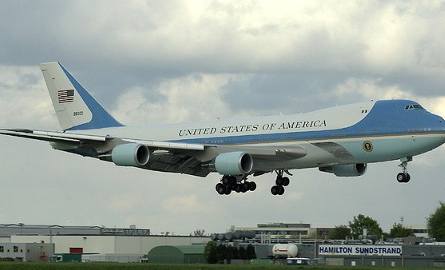 Boeing VC-25 (Air Force One prezydenta Baracka Obamy)Rok produkcji: 1986.Planowane uziemienie: 2017