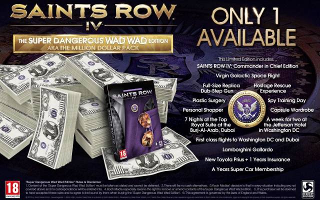 Saints Row IV: Edycja specjalna za 1 000 000 dolarów (wideo)