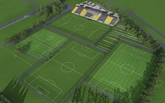 Wieczysta Kraków będzie mieć nowy stadion piłkarski. Jest pozwolenie na budowę 