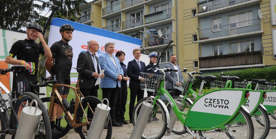 Nowa ścieżka rowerowa do Olsztyna na Jurze pod Częstochową. Rowerem dojedziesz z centrum miasta do samego serca Jury