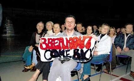 W hali przy Podpromiu pojawiło się wielu zagorzałych zwolenników grupy Breakout.