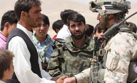 Afgańczycy dziękowali naszym żołnierzom za pomoc
