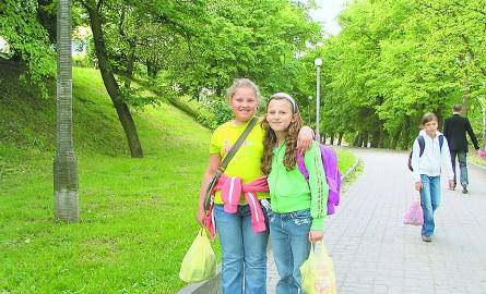 Paulina Wojtalik (z prawej) z przyjaciółką Klaudią Szwejkowską