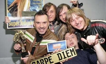Szymon Wydra i Carpe Diem z Radomia. Ich płyta okazała się najlepszą płytą rockową roku.