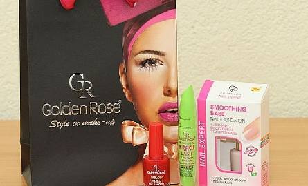 Do wygrania 5 zestawów produktów marki Golden Rose, składających się z mascary, kredki do oczu, odżywki do paznokci i lakieru do paznokci.