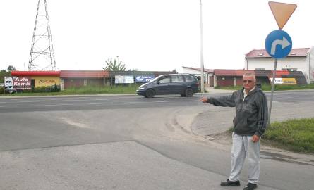 - Przydałoby się przywrócenie lewoskrętu z ulicy Garbarskiej w Kieleckiej – pokazuje Tadeusz Chłopek, mieszkaniec osiedla Zamłynie.