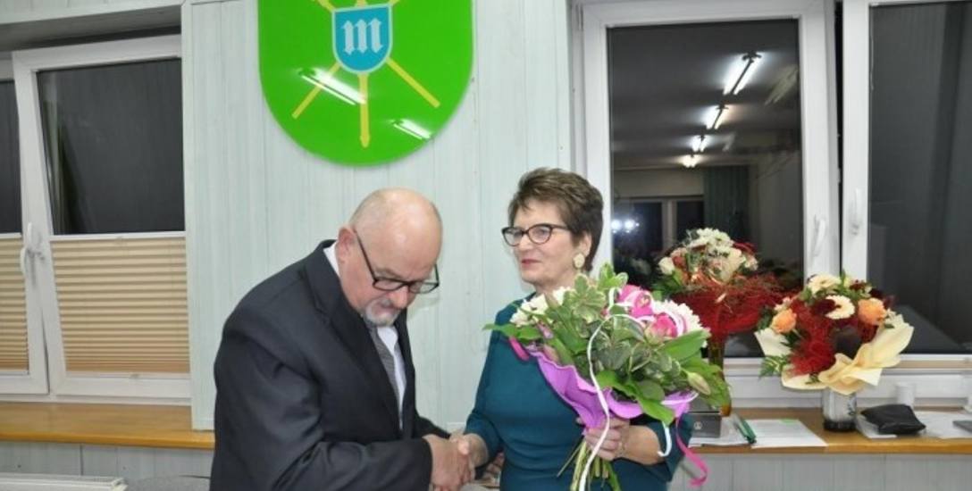 Kazimierz Sałek i Maria Piechut kierują pracami makowskiej rady gminy
