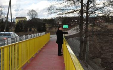 W ramach inwestycji wybudowano także kładkę dla pieszych, co znacznie poprawi bezpieczeństwo w okolicach mostu.