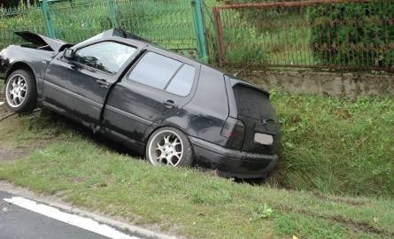 Wypadek w miejscowości Dziurków w gminie Solec nad Wisłą
