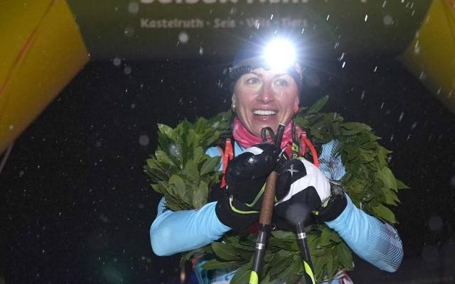 Justyna Kowalczyk pewnie wygrała Moonlight Ski Marathon