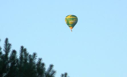 Jeden z balonów nad Stalową Wolą.