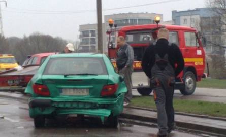 Wypadek na ul. Piastowskiej
