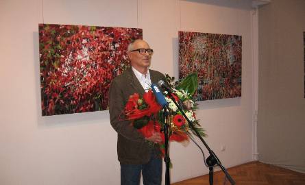 Witold Tomasz  Kowalski opowiadał o swojej twórczości.