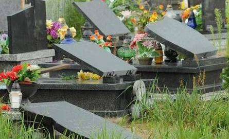 Policjanci w szoku - 170 grobów zdewastowanych na cmentarzu w Bydgoszczy