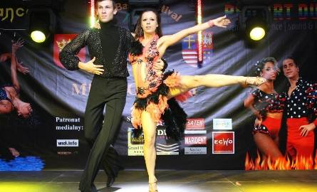 Swoje umiejętności na scenie prezentowali także kielczanie Iwona Łataś i Marek Seweryn ze szkoły tańca Go4Dance.