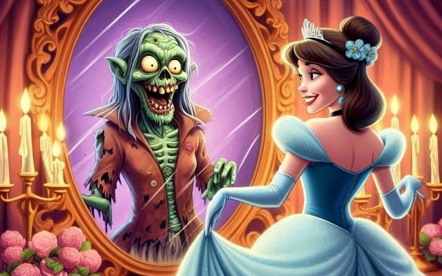 Księżniczki Disneya jak prawdziwe zombie – są niesamowite. Zobacz Kopciuszka, Elsę czy Ariel jako realistyczne zombie od AI