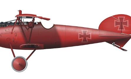 W 1917 roku von Richthofen latał na myśliwcach Albatros D.III i Albatros D.V, które stanowiły podstawowy sprzęt niemiecki, lecz od połowy tego roku ustępowały