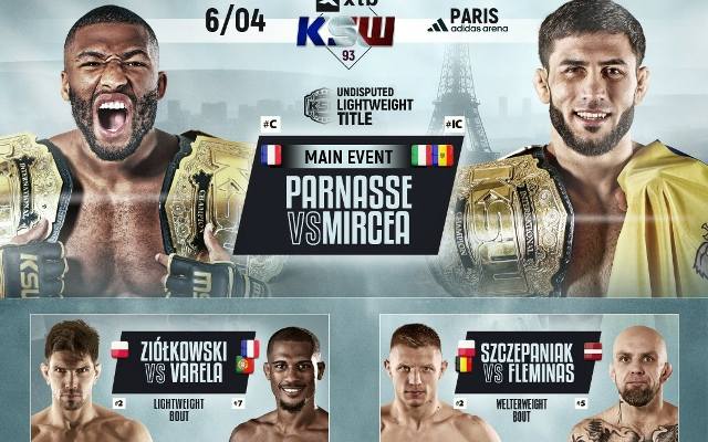 XTB KSW 93 na żywo: wyniki, karta walk gali MMA w Paryżu. Kto walczy 6 kwietnia? Gdzie oglądać live? Będzie transmisja stream online