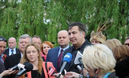 Lech Kaczyński był przyjacielem Gruzji i moim przyjacielem – mówił Micheil Saakaszwili