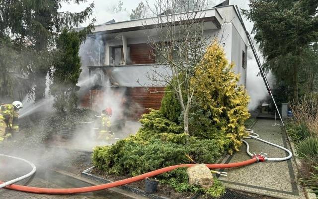 Tragedia w Kowanówku koło Obornik. Ogień strawił budynek mieszkalny 