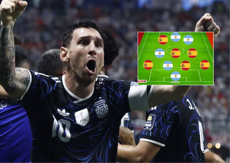Nasz łączony skład Hiszpanii i Argentyny. Znamy wynik finału