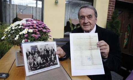 Lourival Dembicki, brazylijski urzędnik, ma ponad 70 lat i uczy się od kilku miesięcy języka polskiego